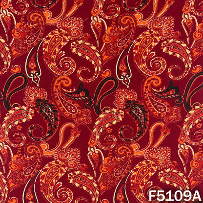 Digital Print Crepe Fabric - F5109