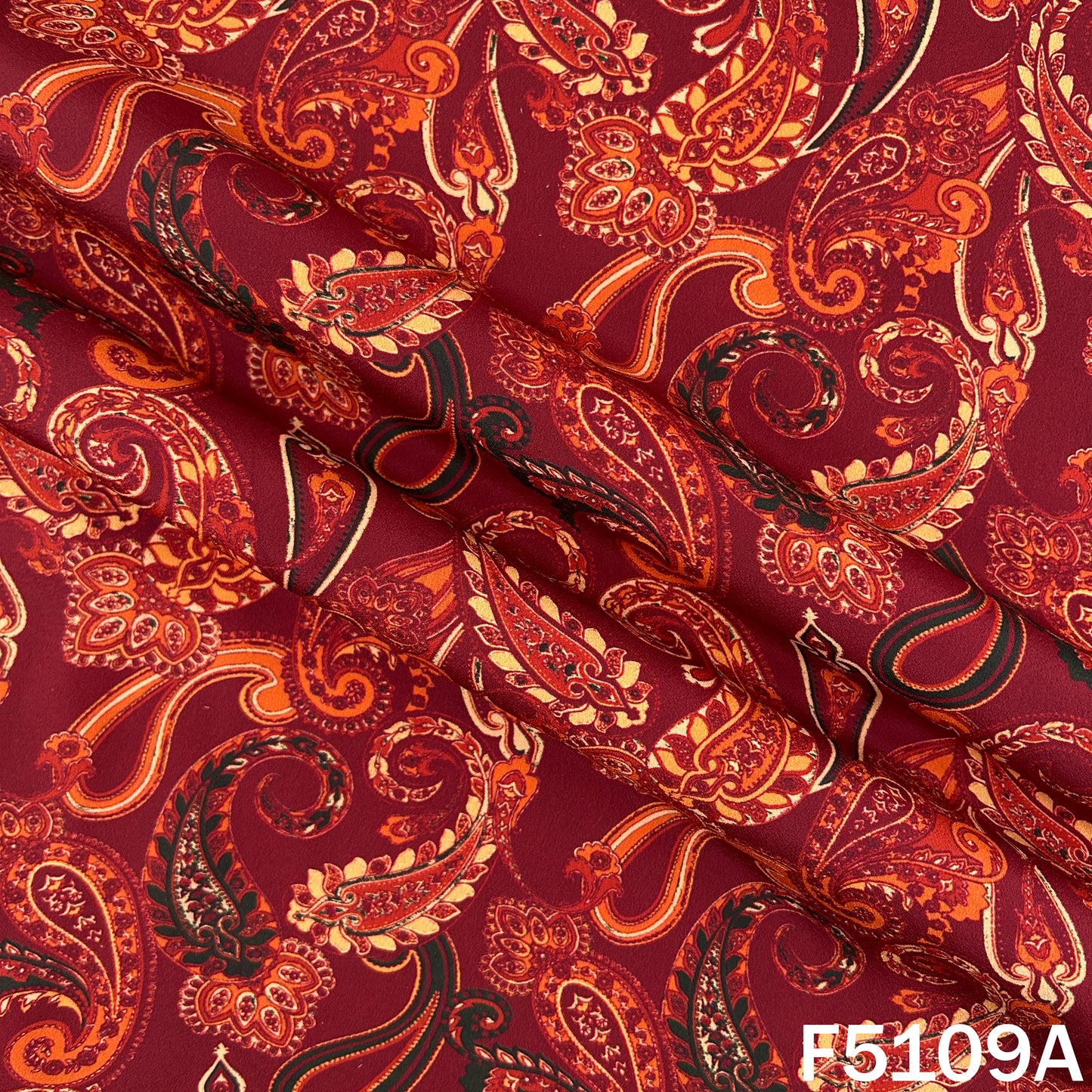 Digital Print Crepe Fabric - F5109