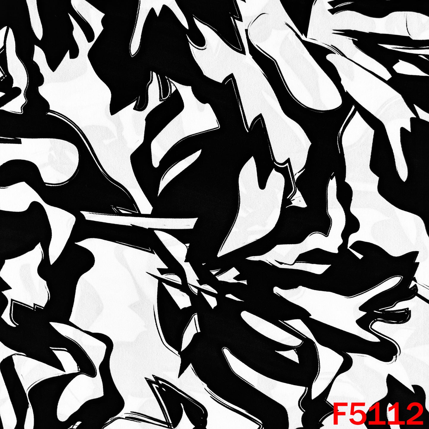 Digital Print Crepe Fabric - F5112