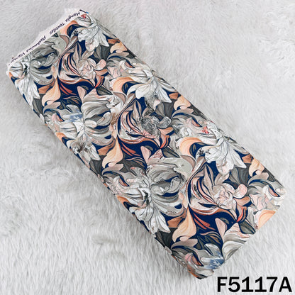 Digital Print Pashmina Fabric - F5117