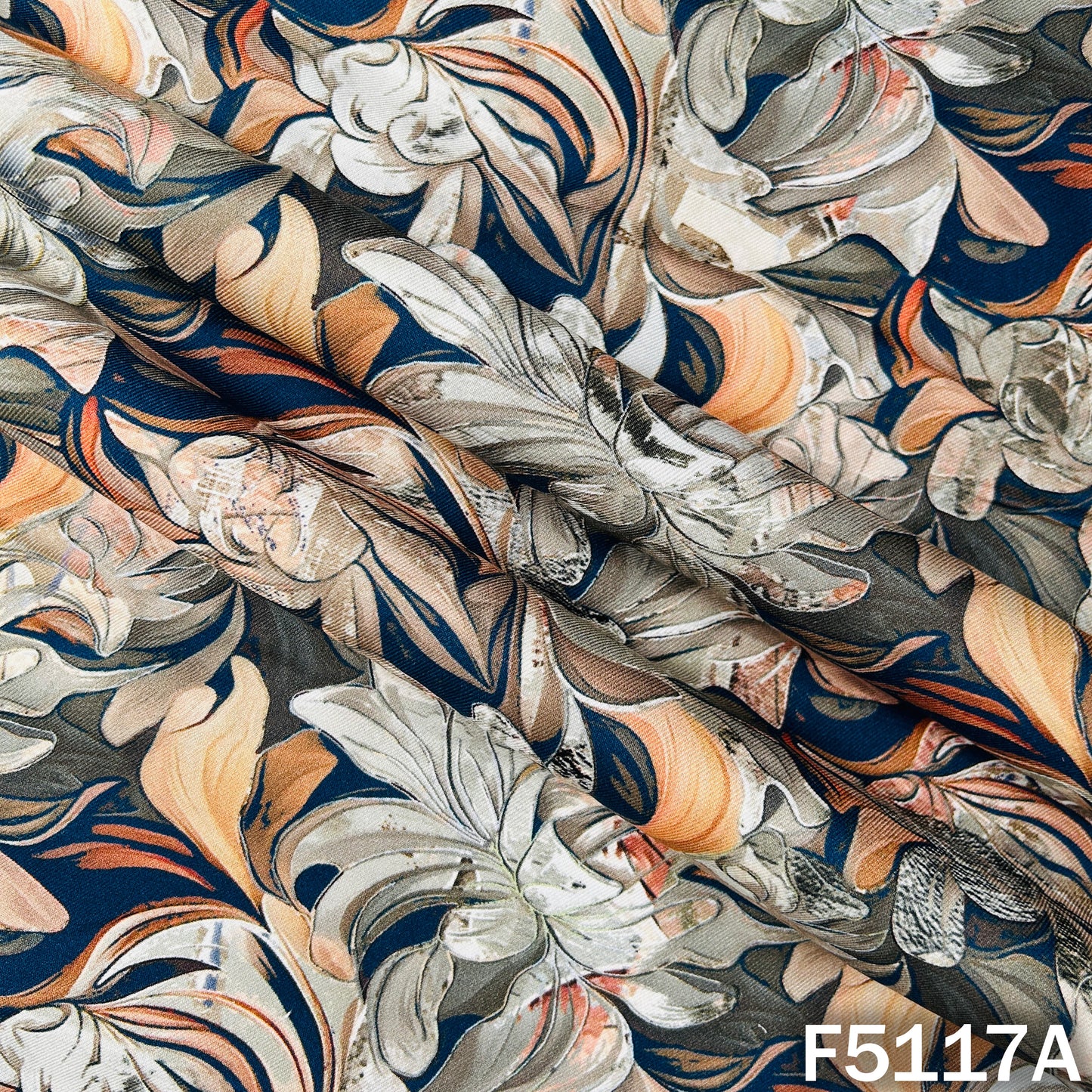 Digital Print Pashmina Fabric - F5117