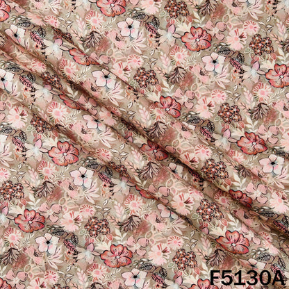 Digital Print Pashmina Fabric - F5130