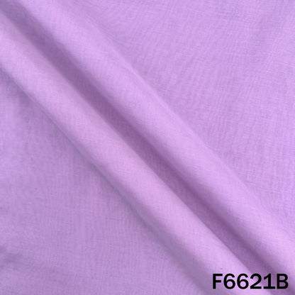 Thread Sequins Embroidered Mul Chanderi Fabric - F6621