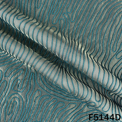 Thread Work Doria Shimmer Tissue Fabric-F5144