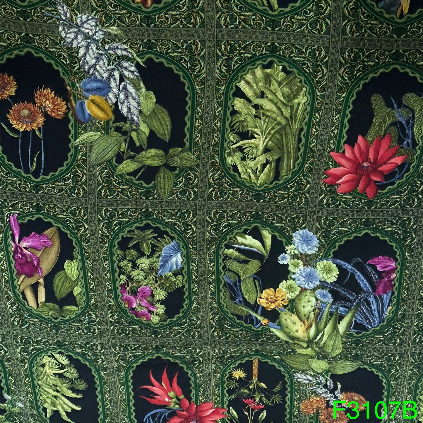 Printed crepe Fabric-F3107