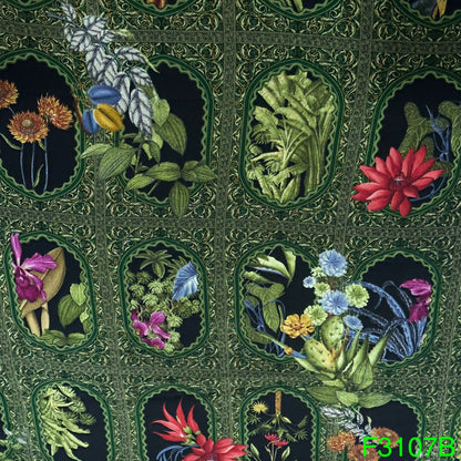 Printed crepe Fabric-F3107