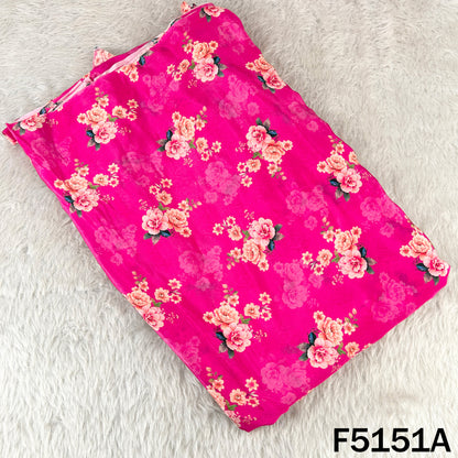 Digital Print Viscose Crepe Fabric-F5151