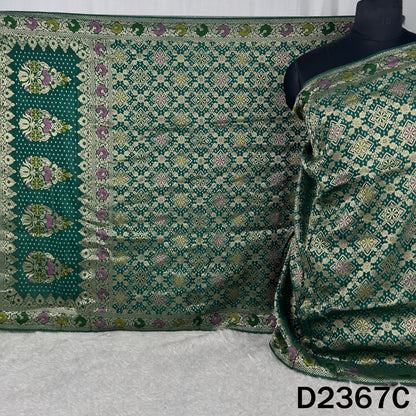 Zari Work Bandhani Dola Silk Dupatta - D2367