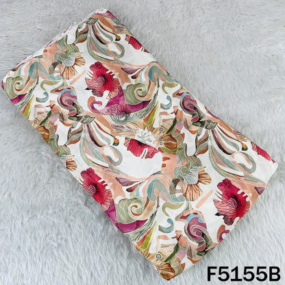 Digital Print Viscose Crepe Fabric - F5155