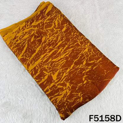 Digital Print Crush Satin Fabric - F5158