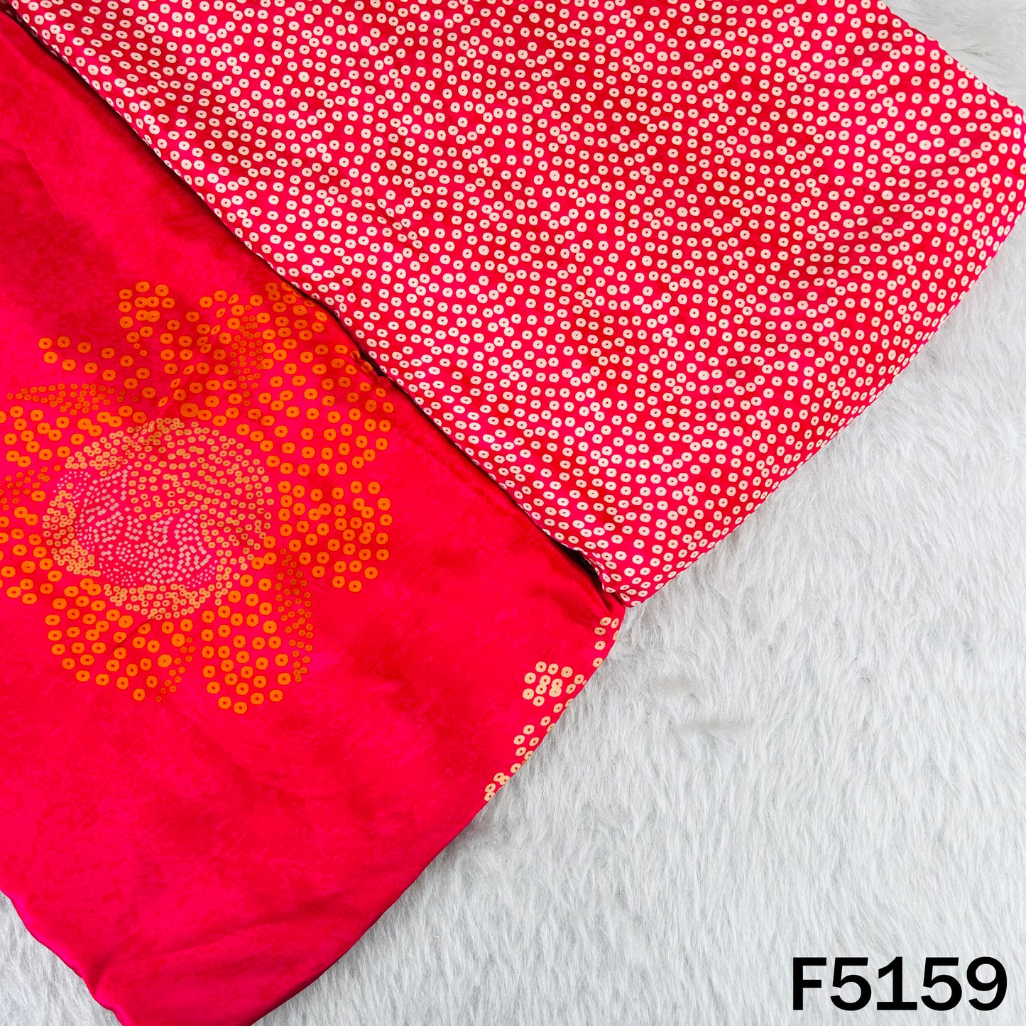 Digital Print Viscose Crepe Fabric - F5159