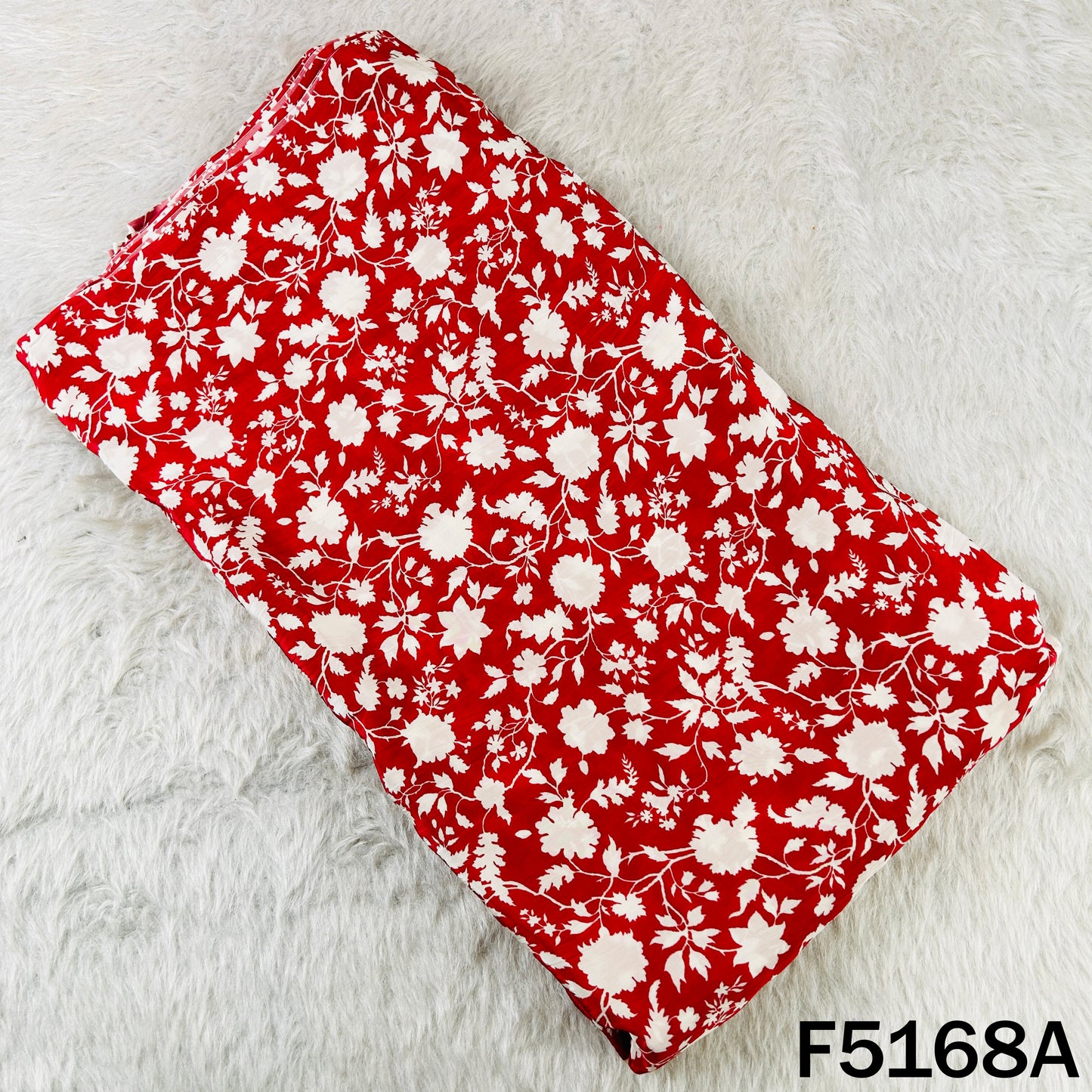 Digital Print Viscose Crepe Fabric- F5168