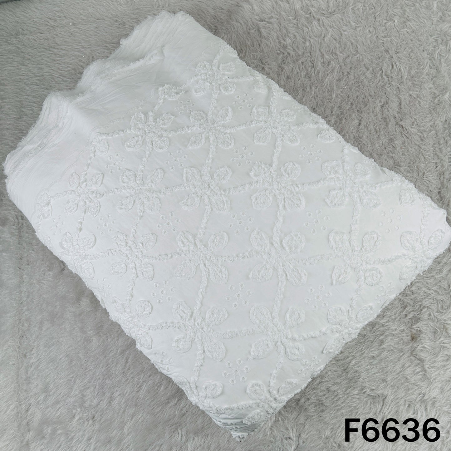 Dyeable Applique Work Cambric Cotton Fabric - F6636