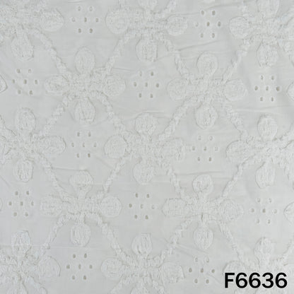 Dyeable Applique Work Cambric Cotton Fabric - F6636