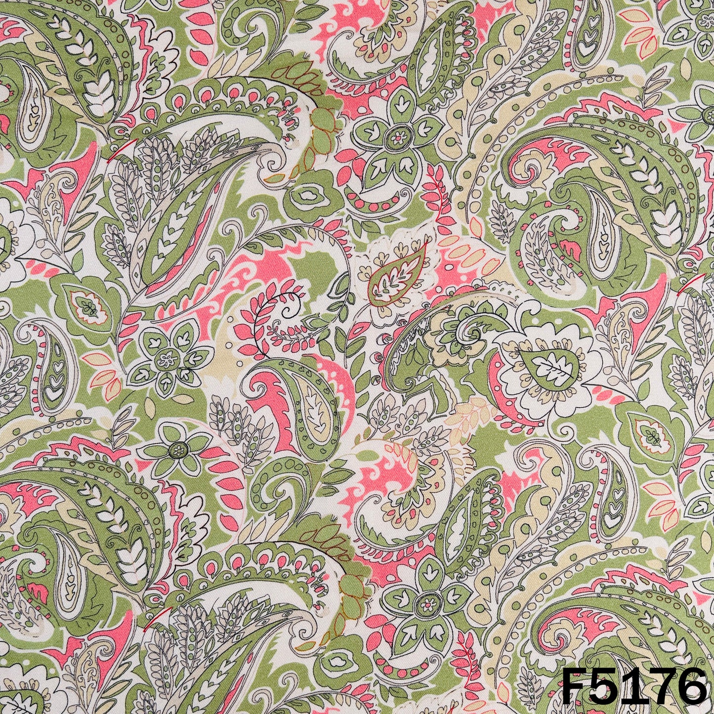 Digital Print Pashmina Fabric - F5176