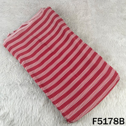 Digital Print Viscose Crepe Fabric- F5178