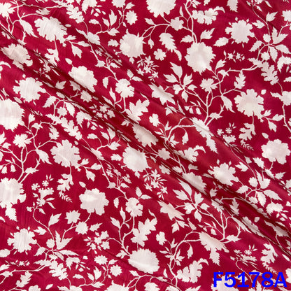 Digital Print Viscose Crepe Fabric- F5178