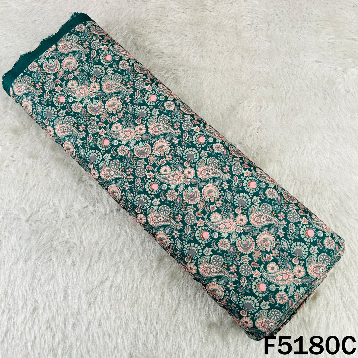 Digital Print Pashmina Fabric - F5180