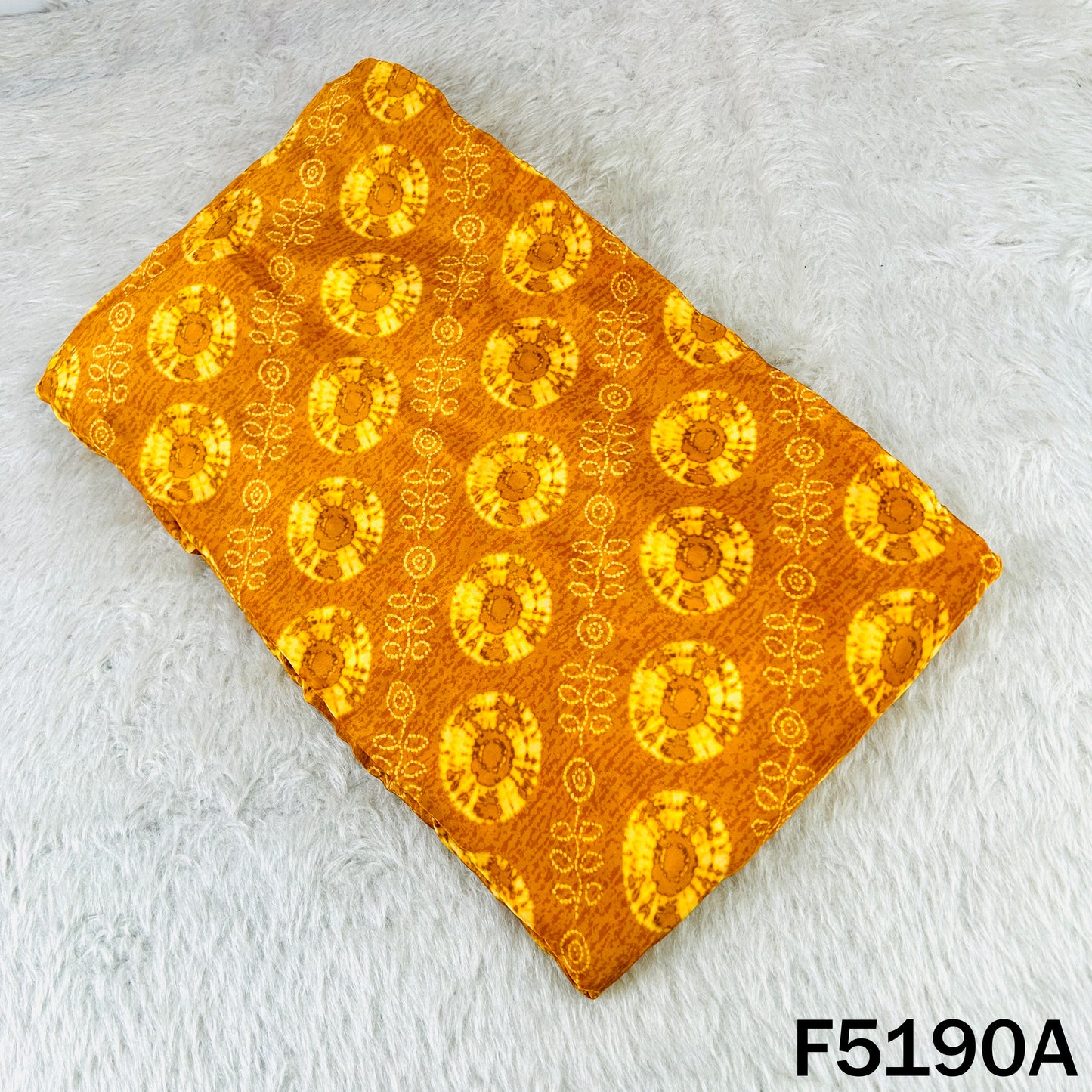 Digital Print Viscose Crepe Fabric - F5190