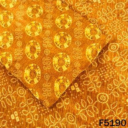 Digital Print Viscose Crepe Fabric - F5190