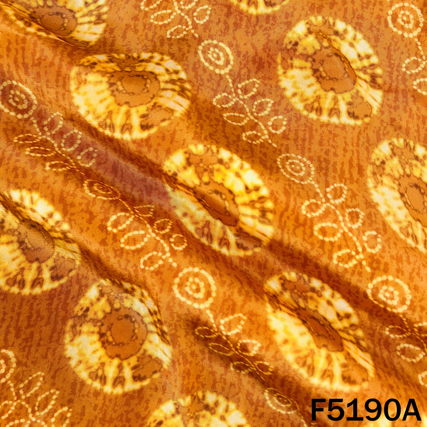 Digital Print Viscose Crepe Fabric - F5190