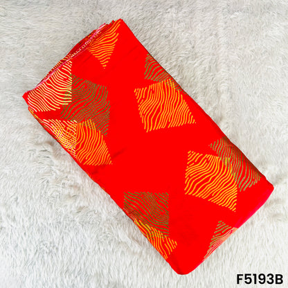 Digital Print Viscose Modal Satin Fabric- F5193