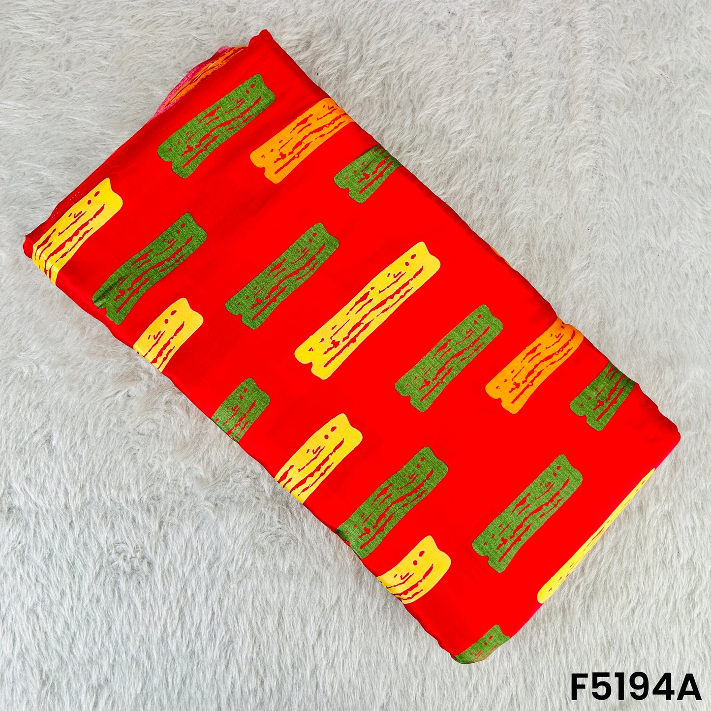 Digital Print Viscose Modal Satin Fabric - F5194