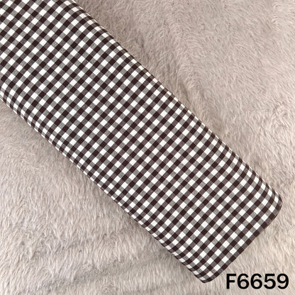 Check Casement Fabric - F6659