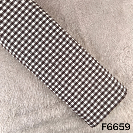 Check Casement Fabric - F6659