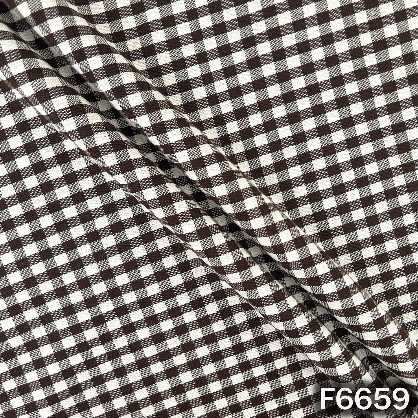 Check Casement Fabric - F6659