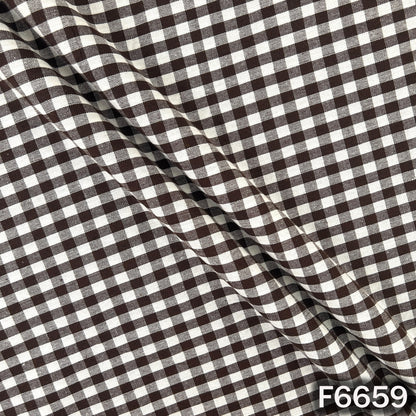 Check Casement Fabric - F6659