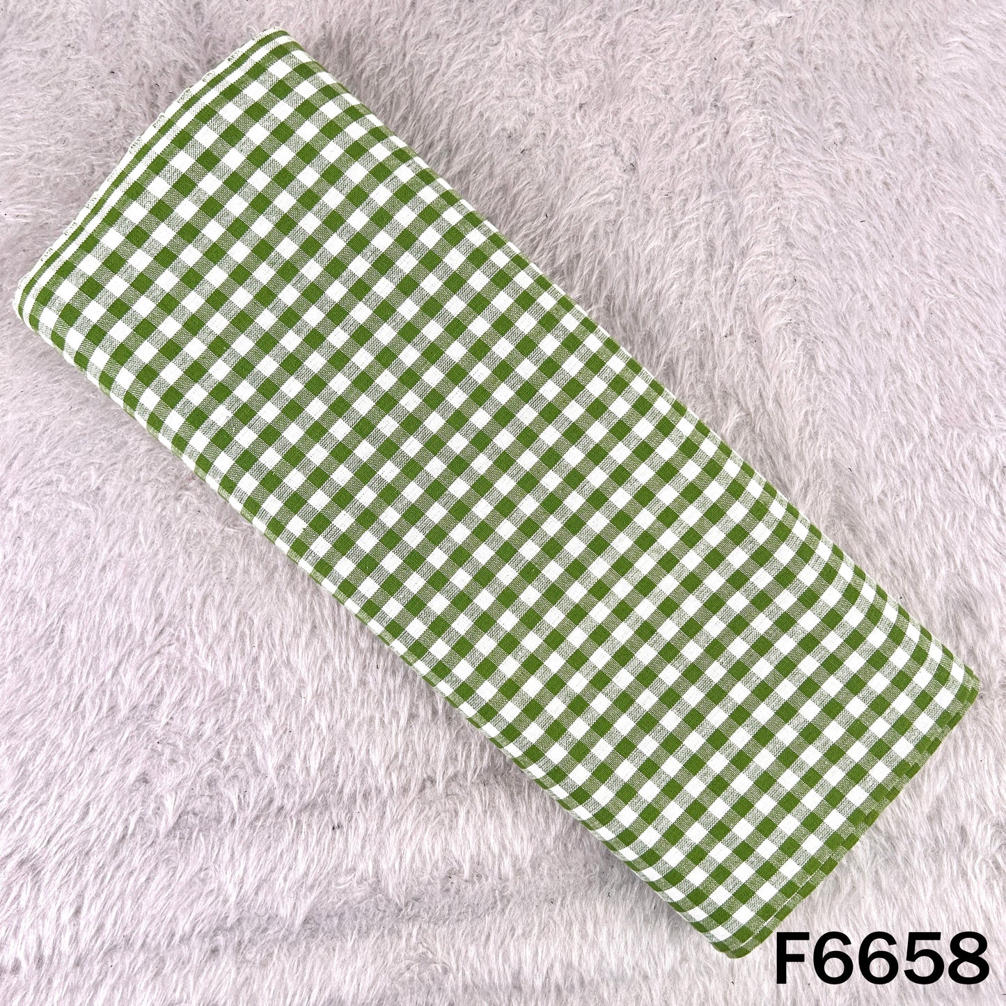 Check Casement Fabric - F6658