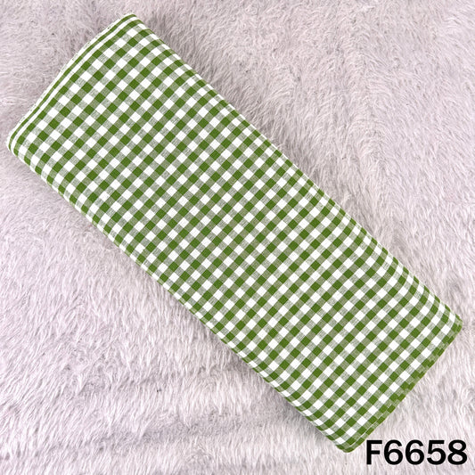 Check Casement Fabric - F6658