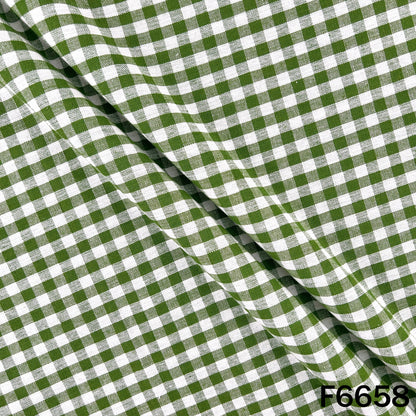 Check Casement Fabric - F6658