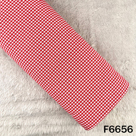 Check Casement Fabric - F6656