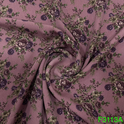 Printed Crepe Fabric-F3113