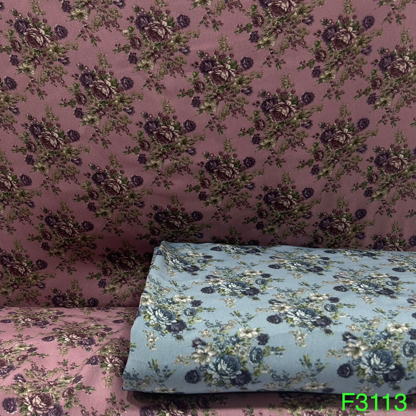 Printed Crepe Fabric-F3113