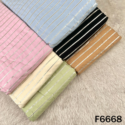 Gota Patti Cambric Cotton Fabric - F6668