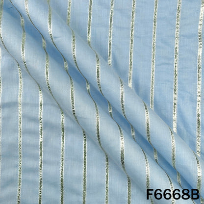 Gota Patti Cambric Cotton Fabric - F6668