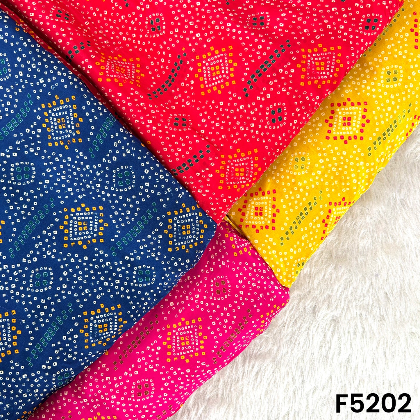 Digital Print Crepe Fabric-F5202