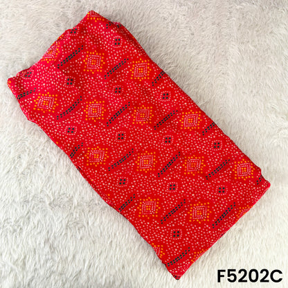 Digital Print Crepe Fabric-F5202