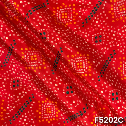Digital Print Crepe Fabric-F5202