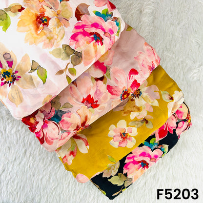 Digital Print Crepe Fabric-F5203