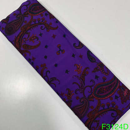 Printed Crepe Fabric-F3124