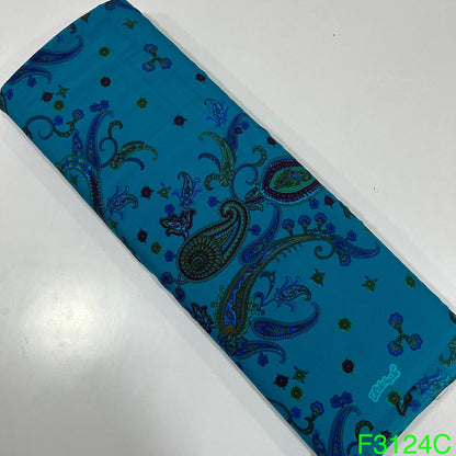 Printed Crepe Fabric-F3124