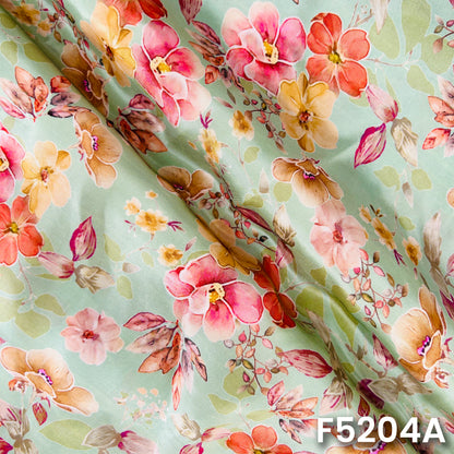 Digital Print Crepe Fabric-F5204