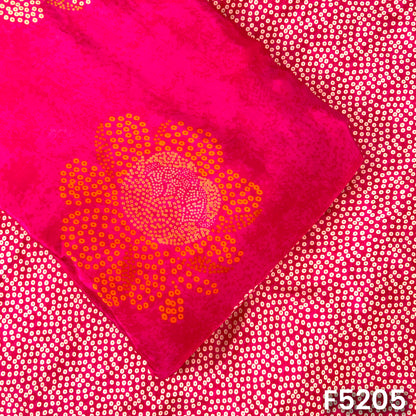 Digital Print Crepe Fabric-F5205