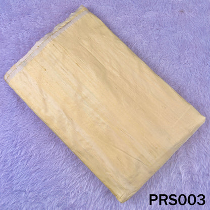 Plain Pure Raw Silk 70gm Fabric - PRS003