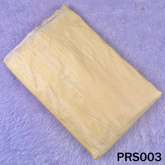 Plain Pure Raw Silk 70gm Fabric - PRS003