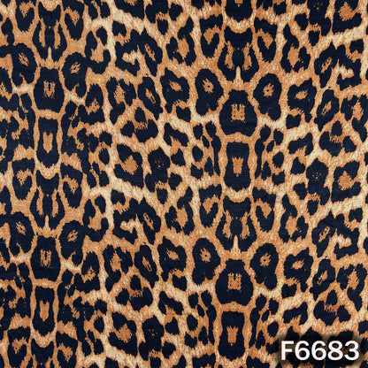 Animal Print Modal Silk Fabric - F6683